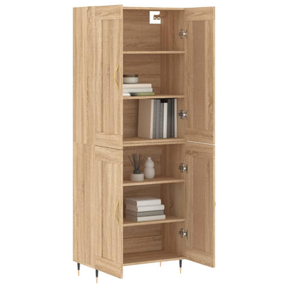 Skåp Sonoma Ek 69,5x34x180 cm