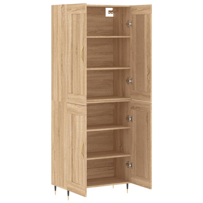 Skåp Sonoma Ek 69,5x34x180 cm