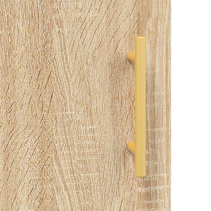 Skåp Sonoma Ek 69,5x34x180 cm
