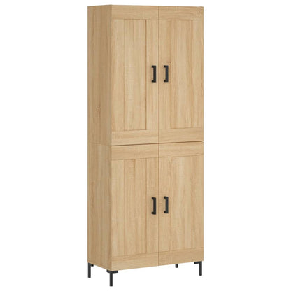 Skåp Sonoma Ek 69,5x34x180 cm