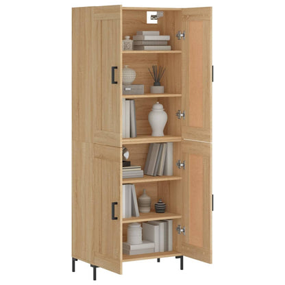 Skåp Sonoma Ek 69,5x34x180 cm