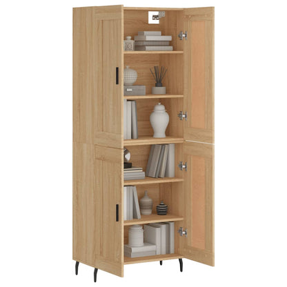 Skåp Sonoma Ek 69,5x34x180 cm