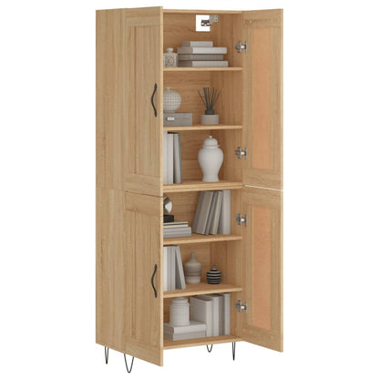 Skåp Sonoma Ek 69,5x34x180 cm