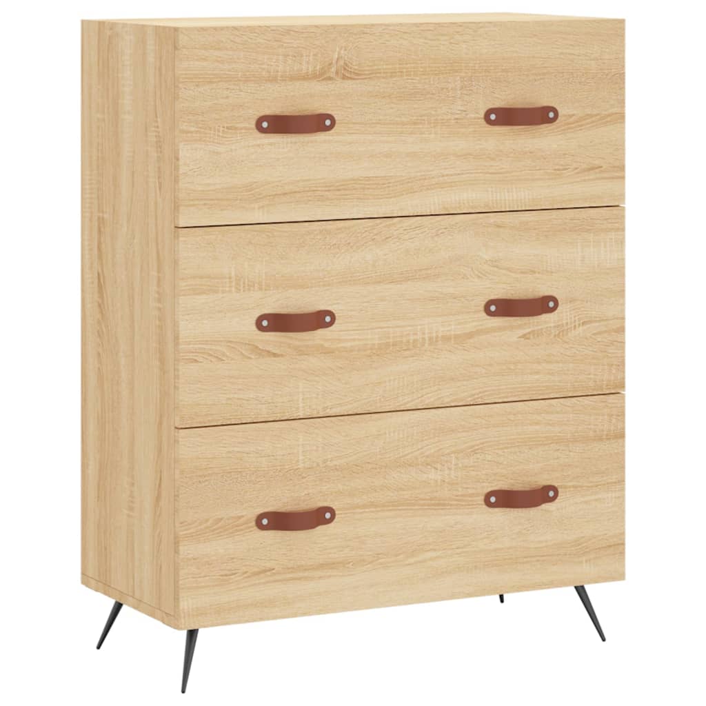 Skåp Sonoma Ek 69,5x34x180 cm