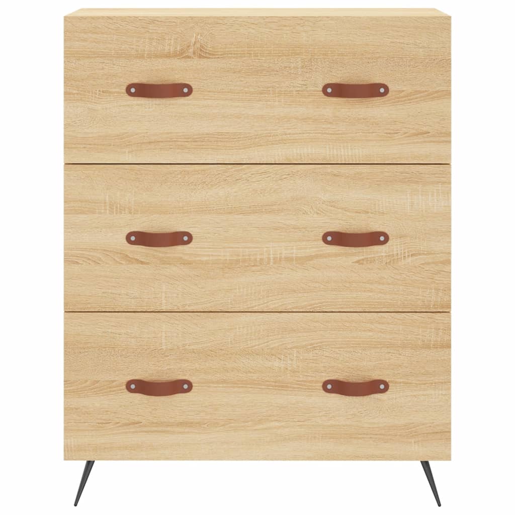 Skåp Sonoma Ek 69,5x34x180 cm
