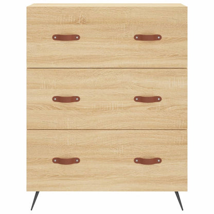 Skåp Sonoma Ek 69,5x34x180 cm
