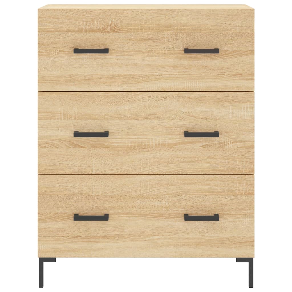 Skåp Sonoma Ek 69,5x34x180 cm