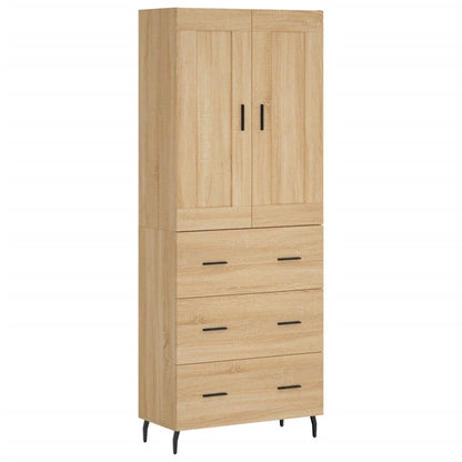 Skåp Sonoma Ek 69,5x34x180 cm