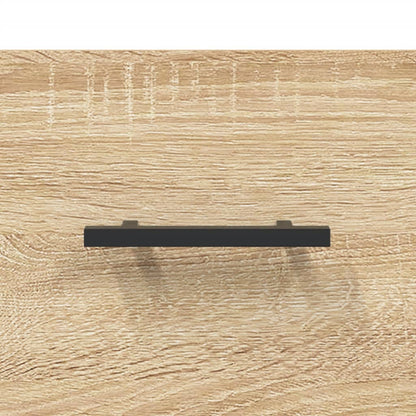 Skåp Sonoma Ek 69,5x34x180 cm