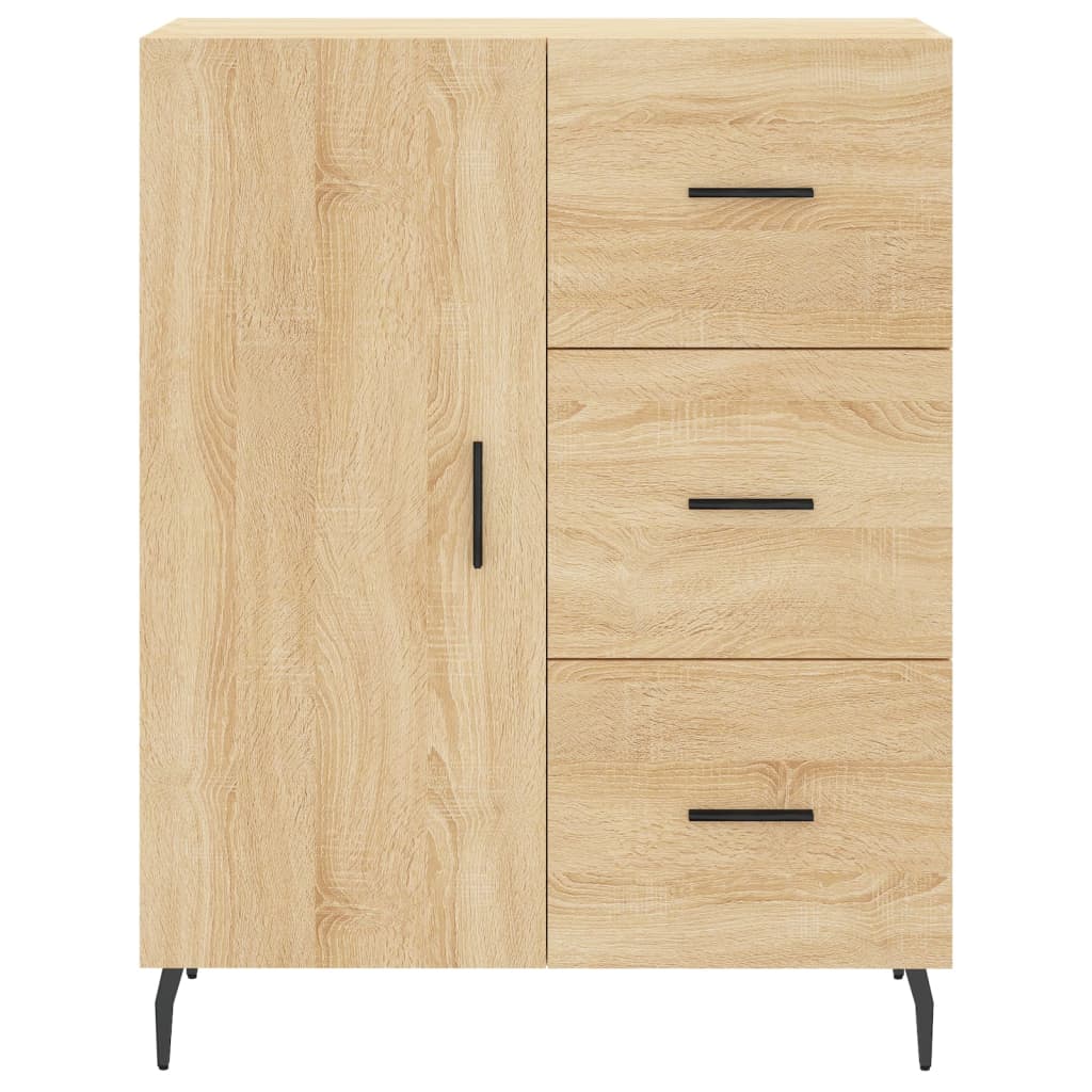 Skåp Sonoma Ek 69,5x34x180 cm