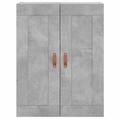 Skåp Betonggrå 69,5x34x180 cm