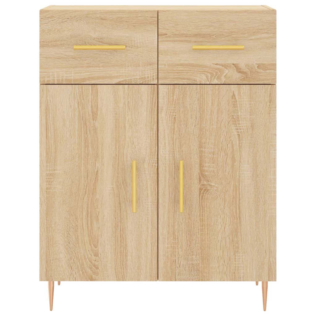 Skåp Sonoma Ek 69,5x34x180 cm