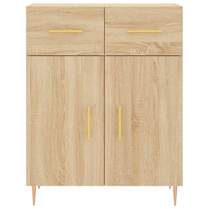 Skåp Sonoma Ek 69,5x34x180 cm