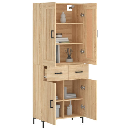Skåp Sonoma Ek 69,5x34x180 cm