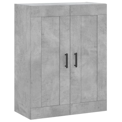 Skåp Betonggrå 69,5x34x180 cm