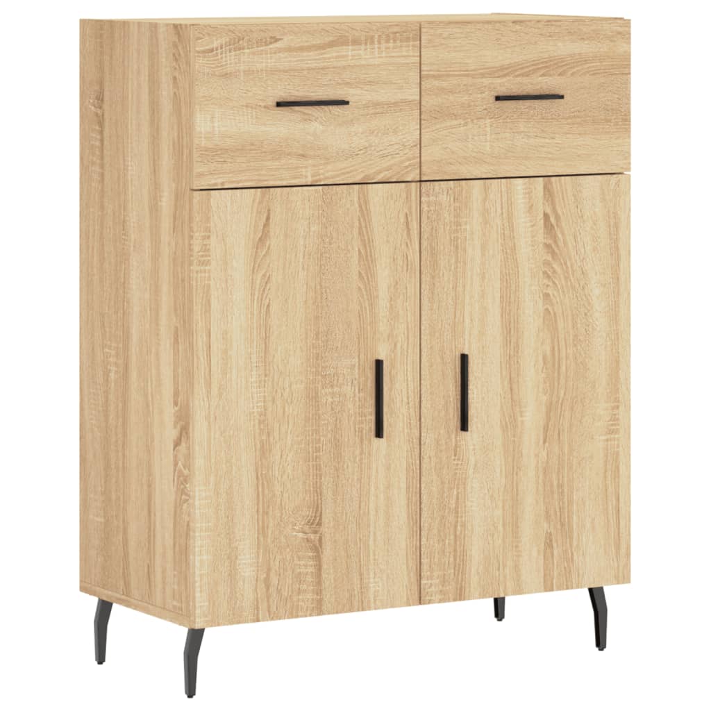 Skåp Sonoma Ek 69,5x34x180 cm
