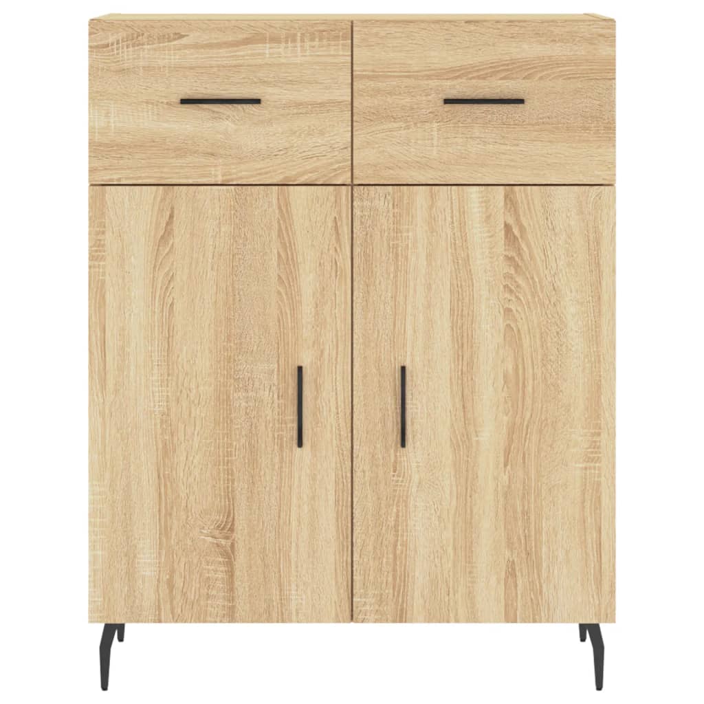 Skåp Sonoma Ek 69,5x34x180 cm