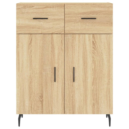 Skåp Sonoma Ek 69,5x34x180 cm