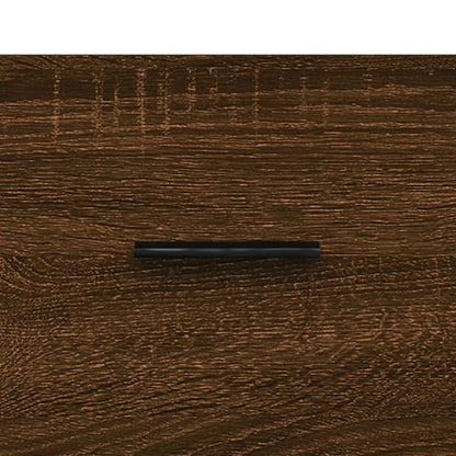 Skåp Brun Ek 69,5x34x180 cm