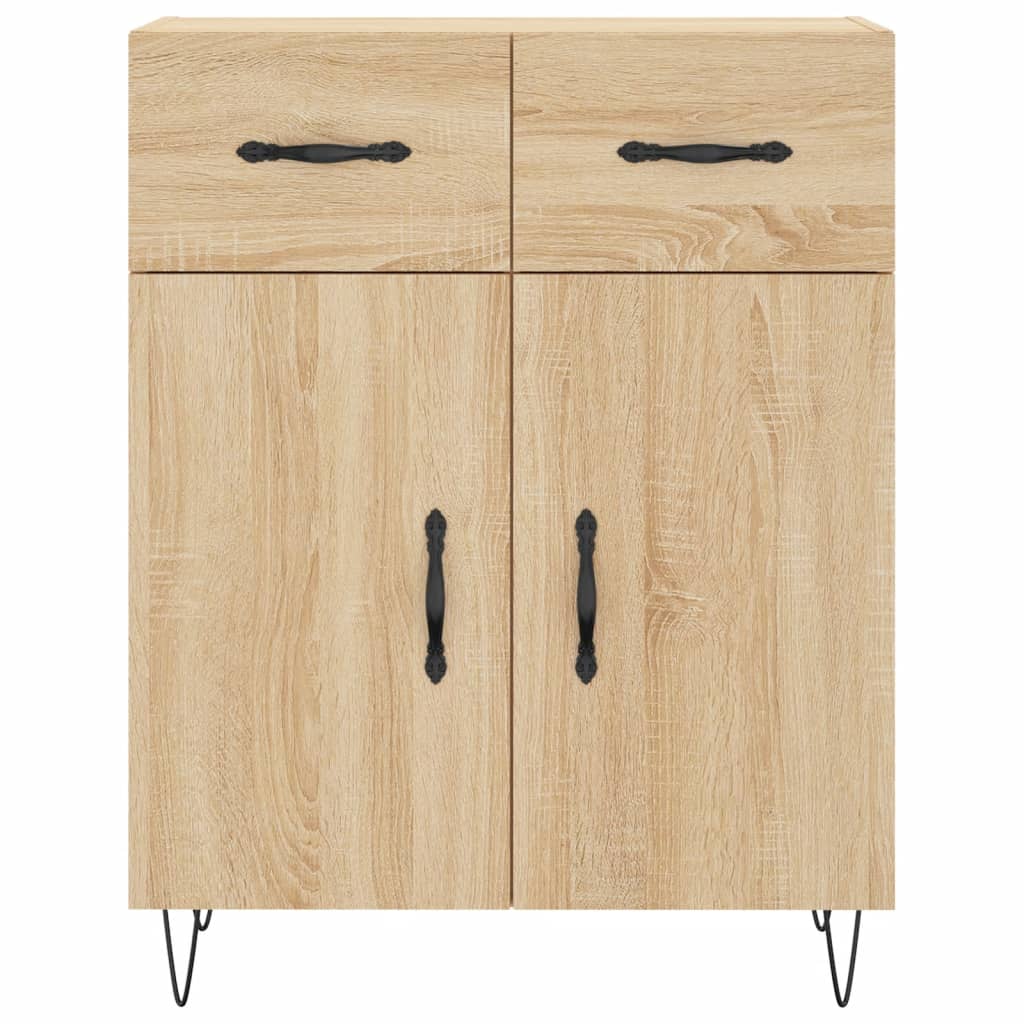 Skåp Sonoma Ek 69,5x34x180 cm