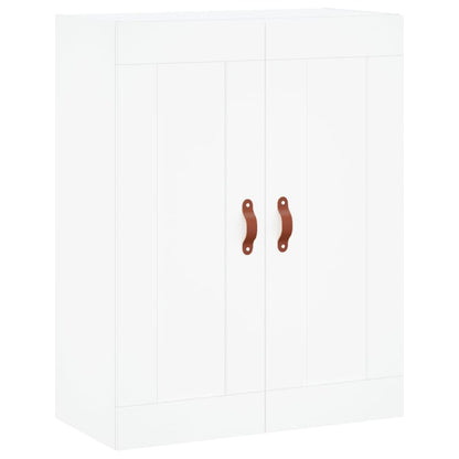 Skåp Vit 69,5x34x180 cm