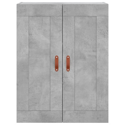 Skåp Betonggrå 69,5x34x180 cm