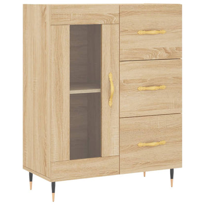 Skåp Sonoma Ek 69,5x34x180 cm