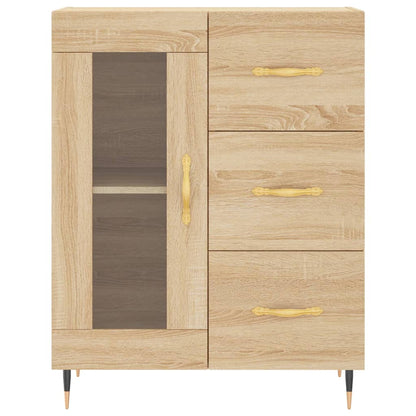 Skåp Sonoma Ek 69,5x34x180 cm