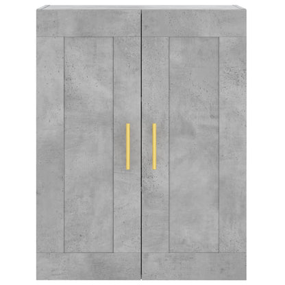 Skåp Betonggrå 69,5x34x180 cm