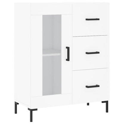 Skåp Vit 69,5x34x180 cm