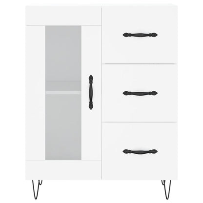 Skåp Vit 69,5x34x180 cm