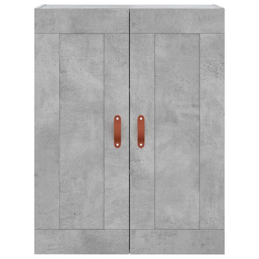 Skåp Betonggrå 69,5x34x180 cm