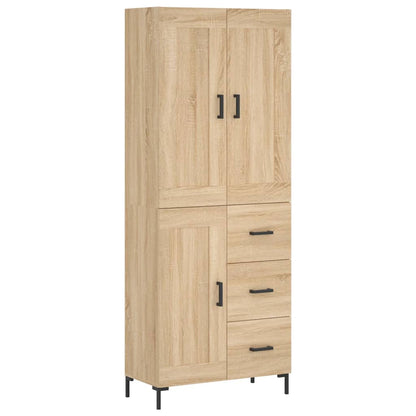 Skåp Sonoma Ek 69,5x34x180 cm