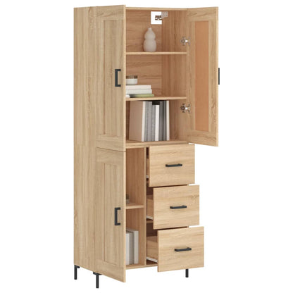 Skåp Sonoma Ek 69,5x34x180 cm