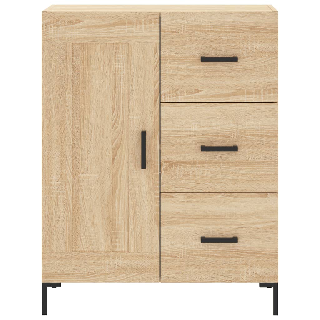 Skåp Sonoma Ek 69,5x34x180 cm