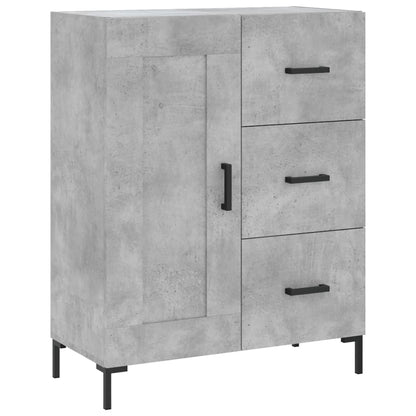 Skåp Betonggrå 69,5x34x180 cm