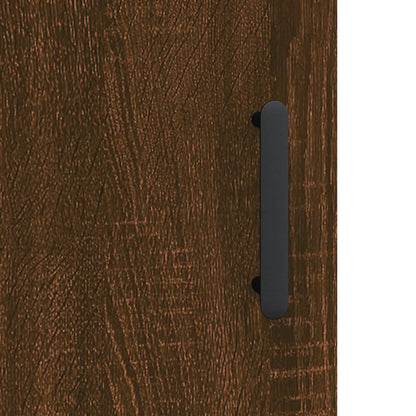 Skåp Brun Ek 69,5x34x180 cm