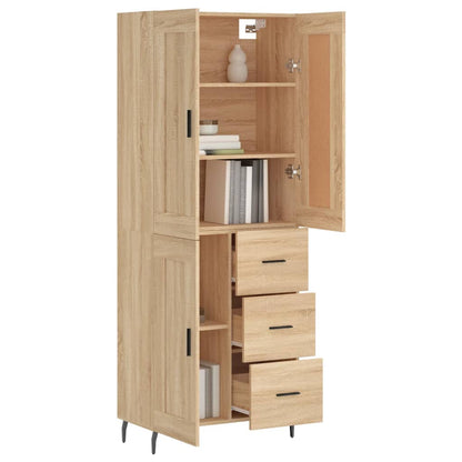 Skåp Sonoma Ek 69,5x34x180 cm