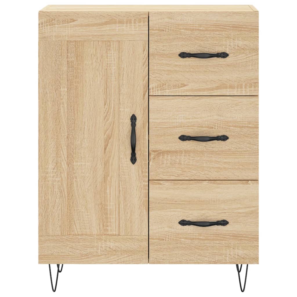 Skåp Sonoma Ek 69,5x34x180 cm