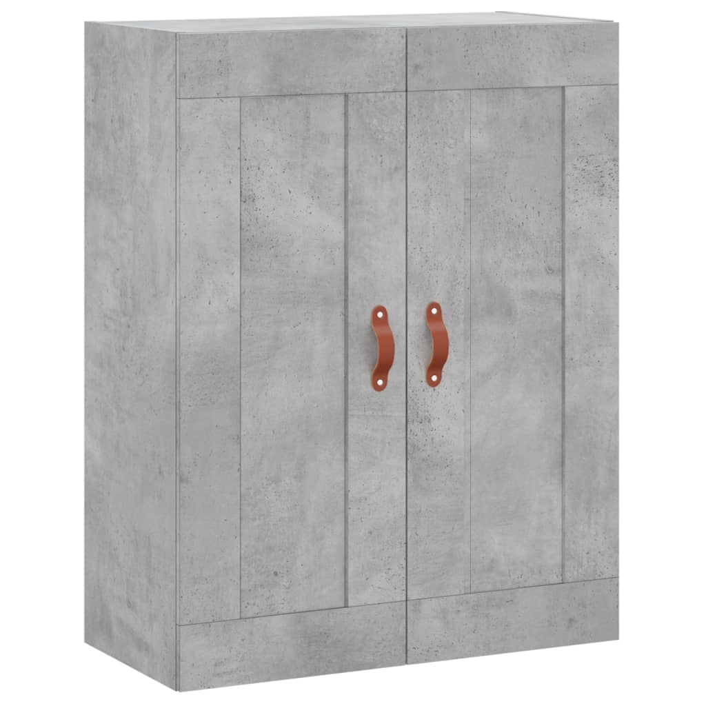 Skåp Betonggrå 69,5x34x180 cm