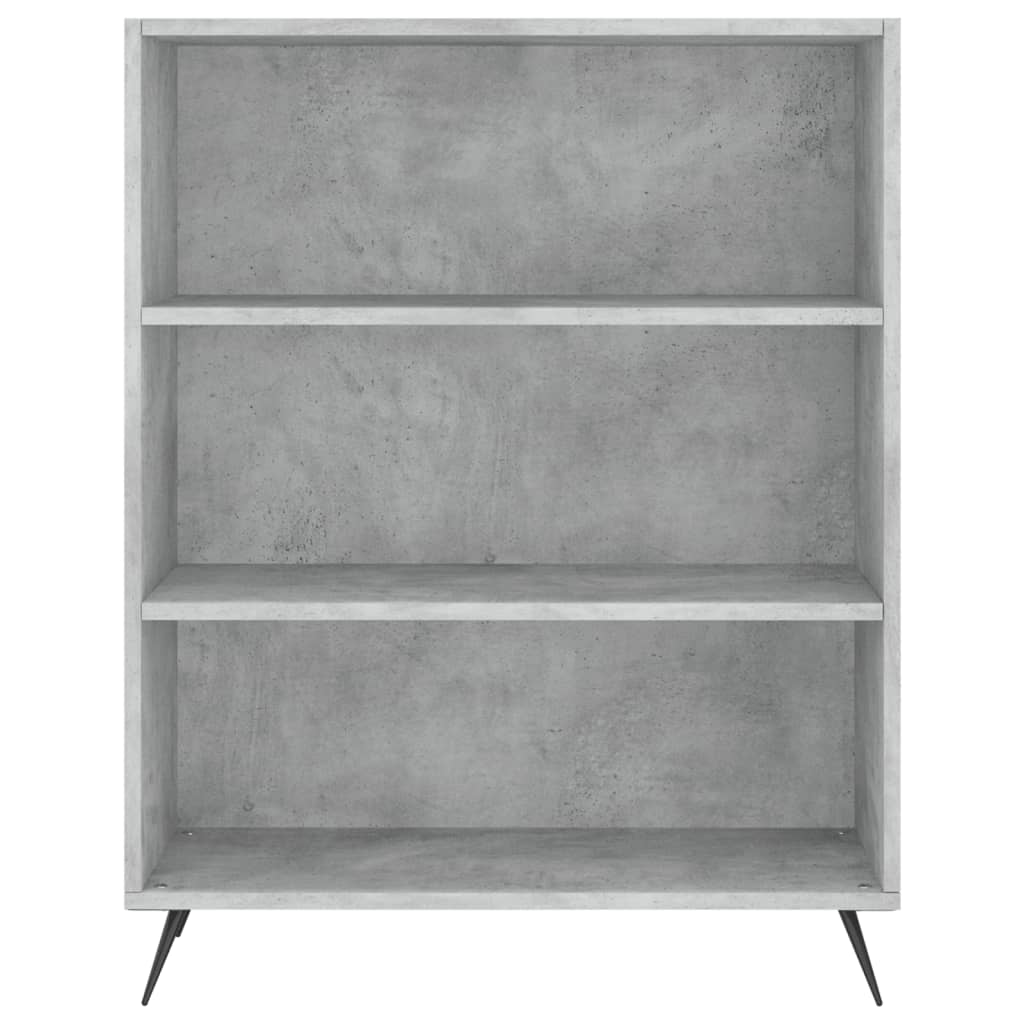 Skåp Betonggrå 69,5x34x180 cm