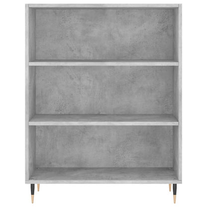 Skåp Betonggrå 69,5x34x180 cm