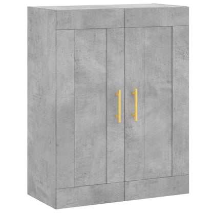 Skåp Betonggrå 69,5x34x180 cm
