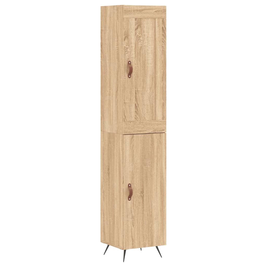 Skåp Sonoma Ek 34,5x34x180 cm