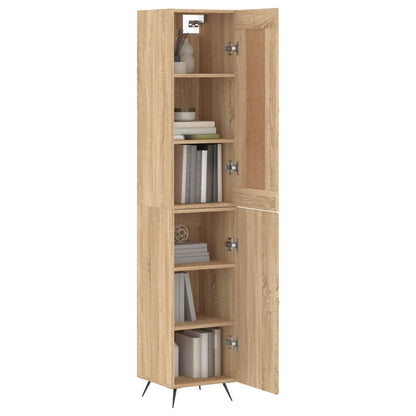Skåp Sonoma Ek 34,5x34x180 cm