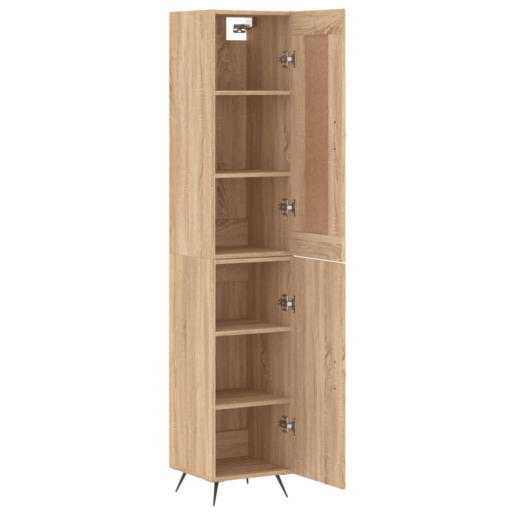 Skåp Sonoma Ek 34,5x34x180 cm