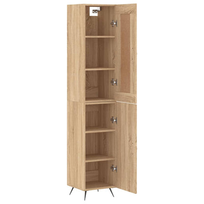Skåp Sonoma Ek 34,5x34x180 cm