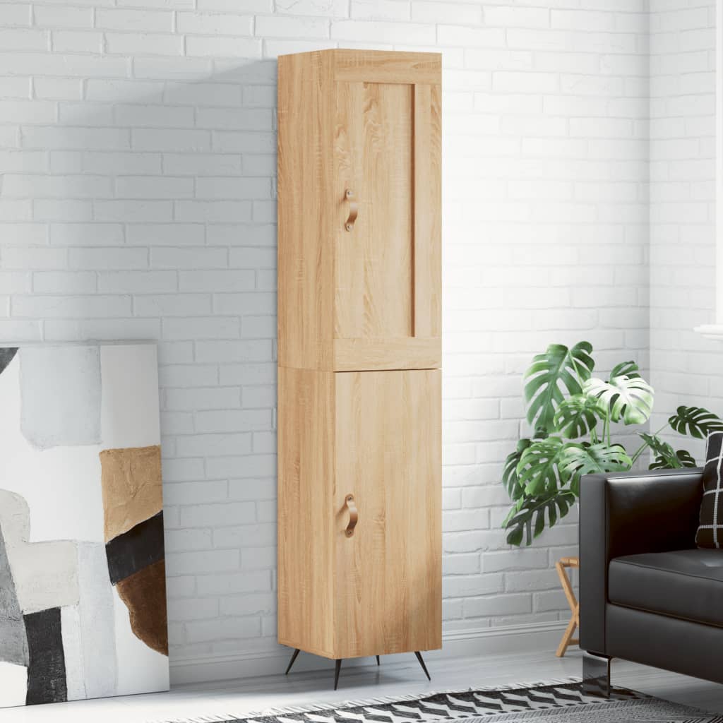 Skåp Sonoma Ek 34,5x34x180 cm