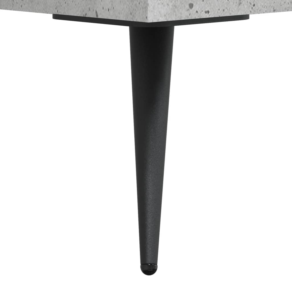 Skåp Betonggrå 34,5x34x180 cm