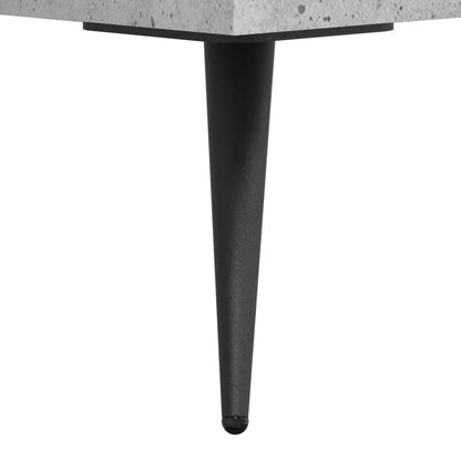 Skåp Betonggrå 34,5x34x180 cm